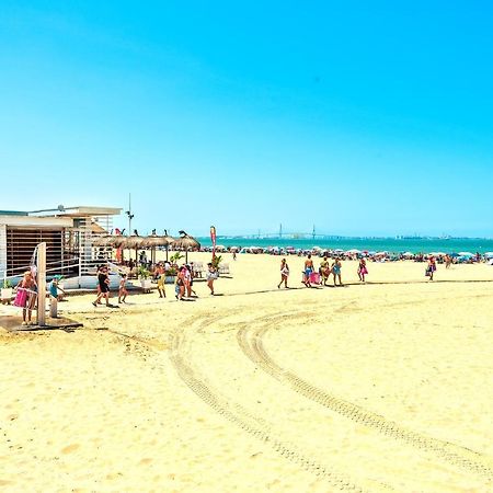 Ocean View Beach Apartment With Pool & Balconies エル・プエルト・デ・サンタ・マリア エクステリア 写真