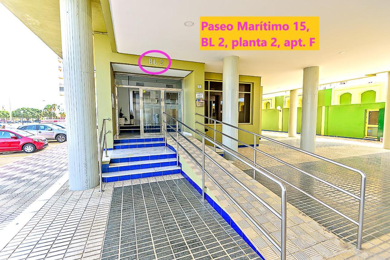Ocean View Beach Apartment With Pool & Balconies エル・プエルト・デ・サンタ・マリア エクステリア 写真
