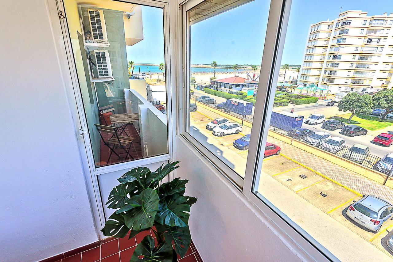 Ocean View Beach Apartment With Pool & Balconies エル・プエルト・デ・サンタ・マリア エクステリア 写真