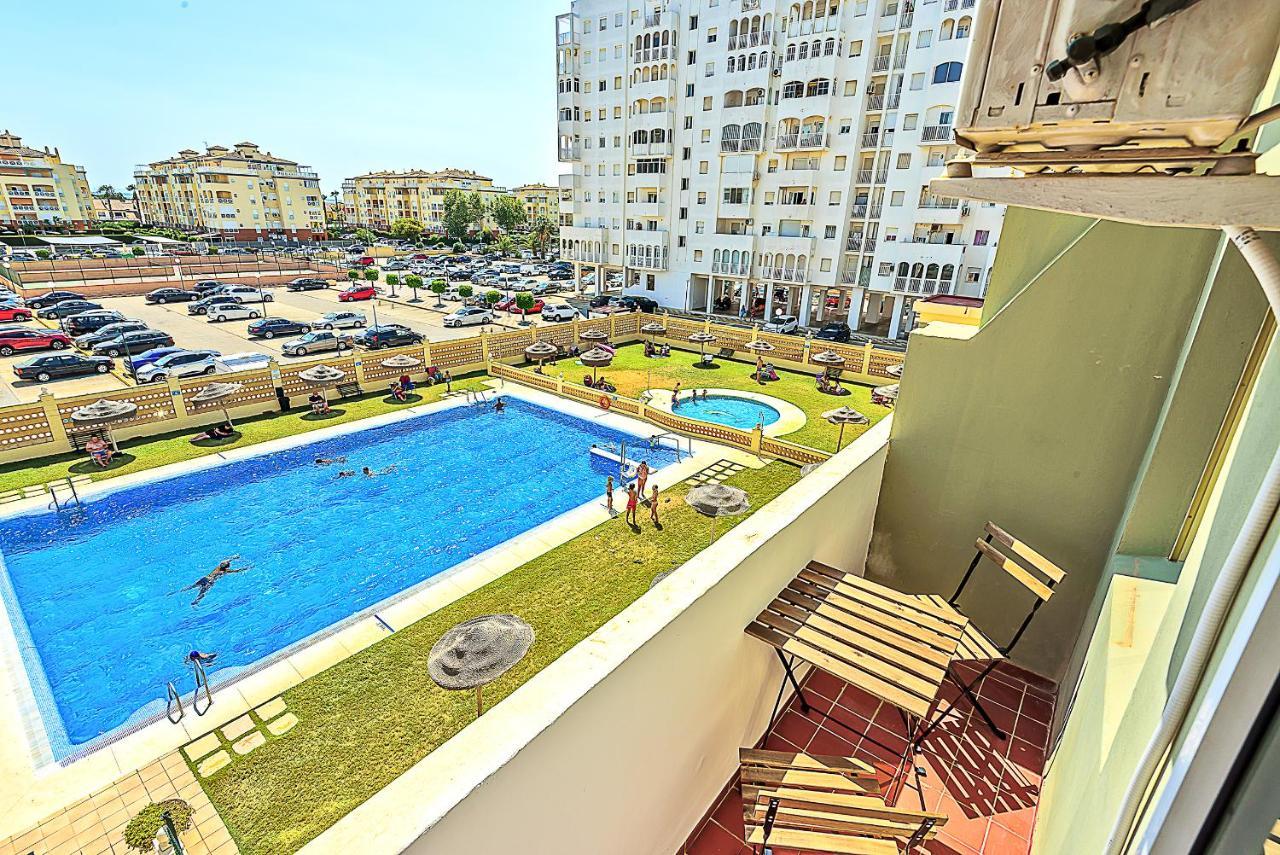 Ocean View Beach Apartment With Pool & Balconies エル・プエルト・デ・サンタ・マリア エクステリア 写真
